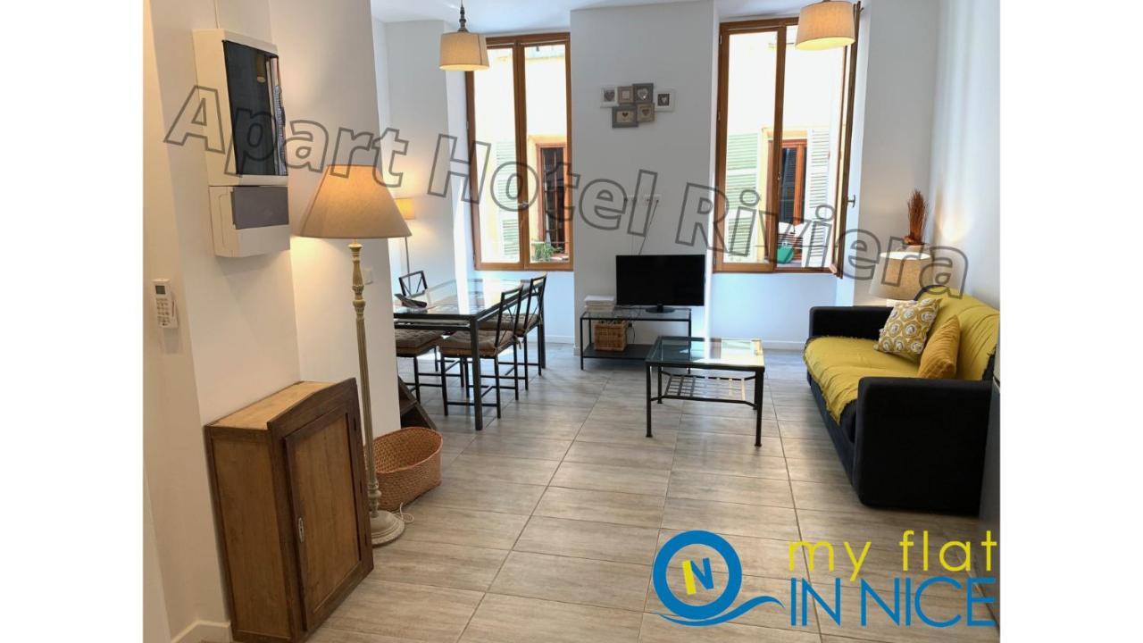 Aparthotel Riviera - Barillerie 12 - Vieille Ville 1Mn Plage - Appartement 2 Pieces Ac Ніцца Екстер'єр фото